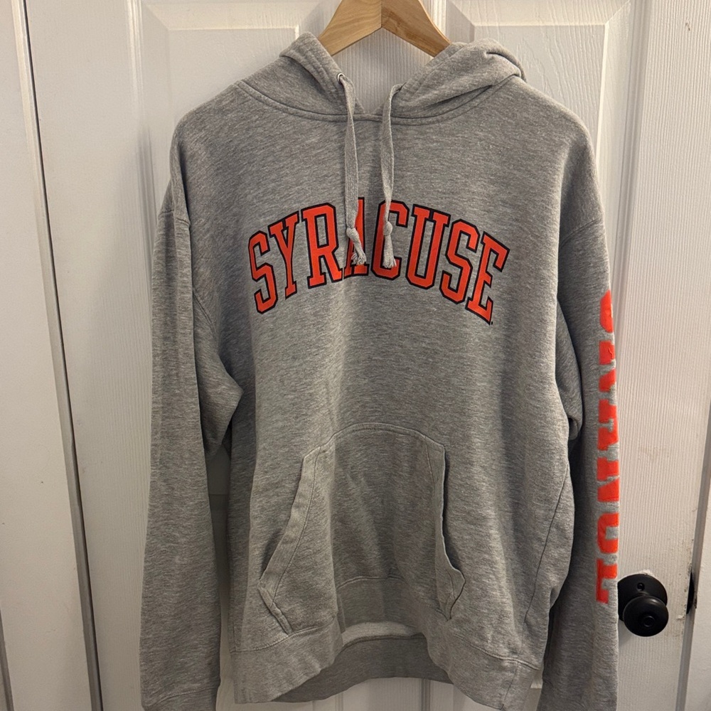 Gray Syracuse Hoodie by Gildan